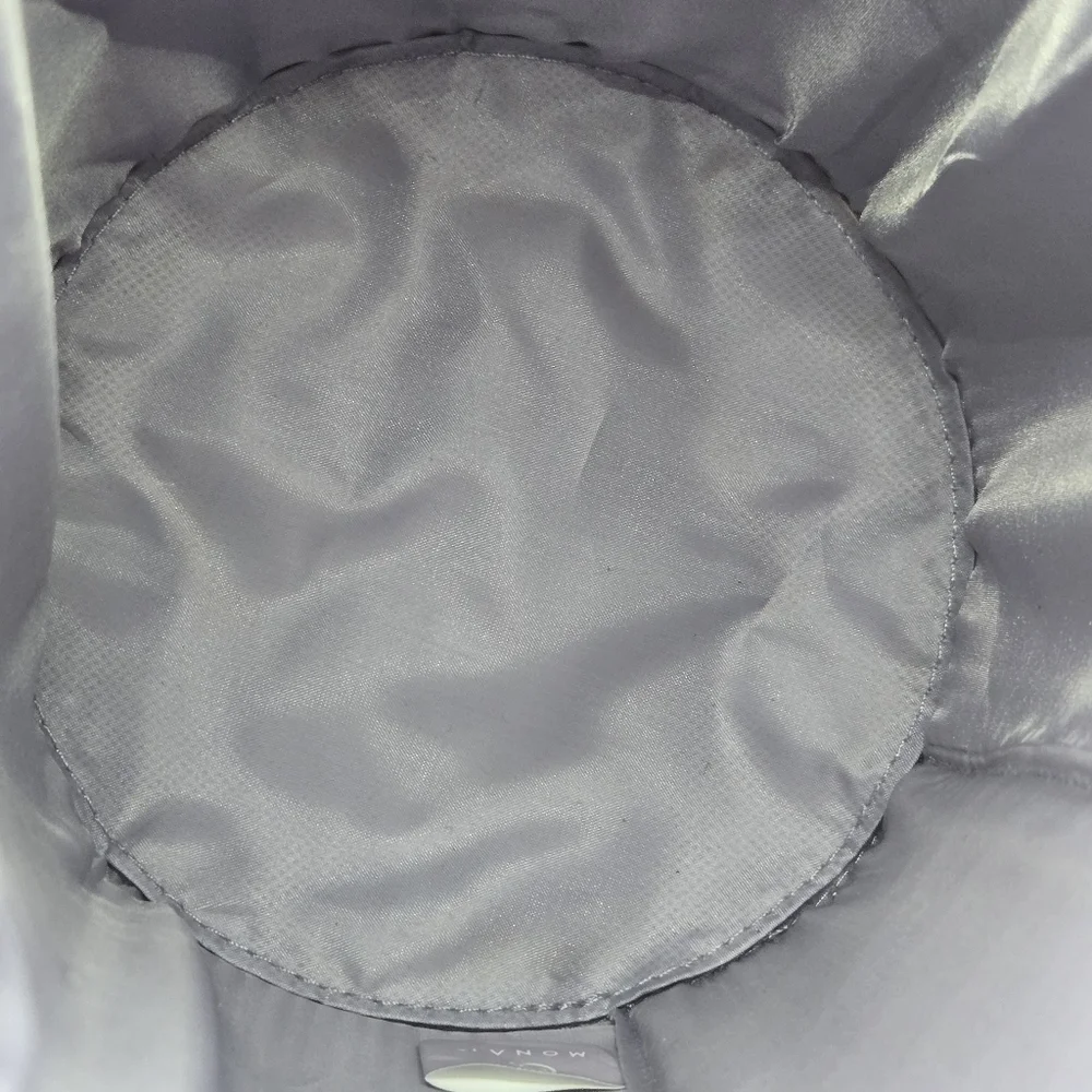 New Monat Purple Travel Case with Tags-Stylish & Portable for On-The-Go Storage